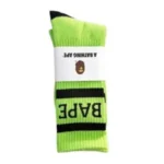 bape-fluorescent-green-trendy-socks